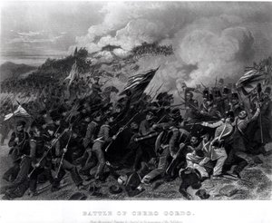Bataille de Cerro Gordo, avril 1847 - Alonzo Chappel